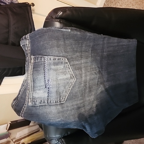 Arizona distressed womens jeans size 19 - Picture 5 of 5